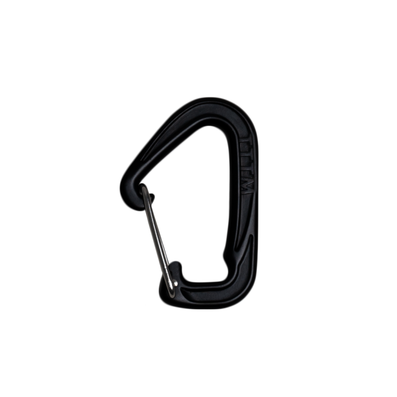 Aluminium carabiner 10kN x2 - Mosquetão