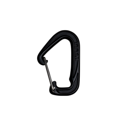 Aluminium carabiner 10kN x2 - Mosquetão