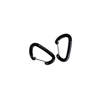 Aluminium carabiner 22kN x2 - Carabiner