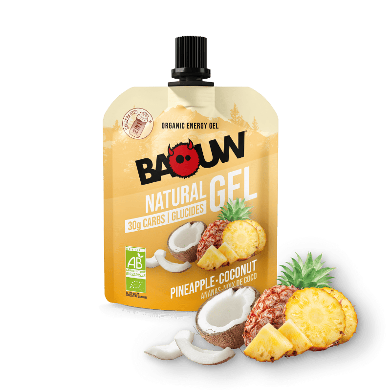 Baouw Ananas-Noix de coco - Energy gel | Hardloop