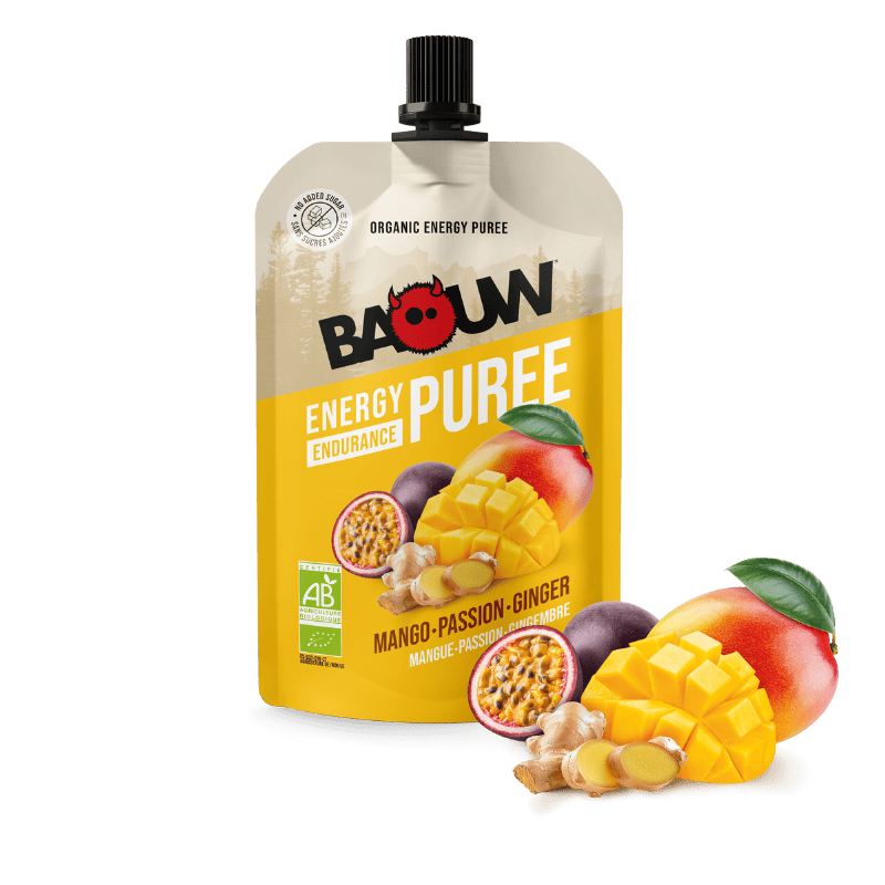 Baouw Mangue-Passion-Gingembre - Energy compote & purée | Hardloop