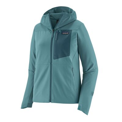 W's R1 CrossStrata Hoody - Softshelljacka - Dam