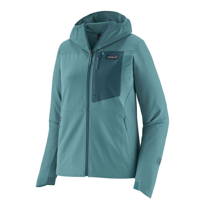 W's R1 CrossStrata Hoody - Softshelljack - Dames