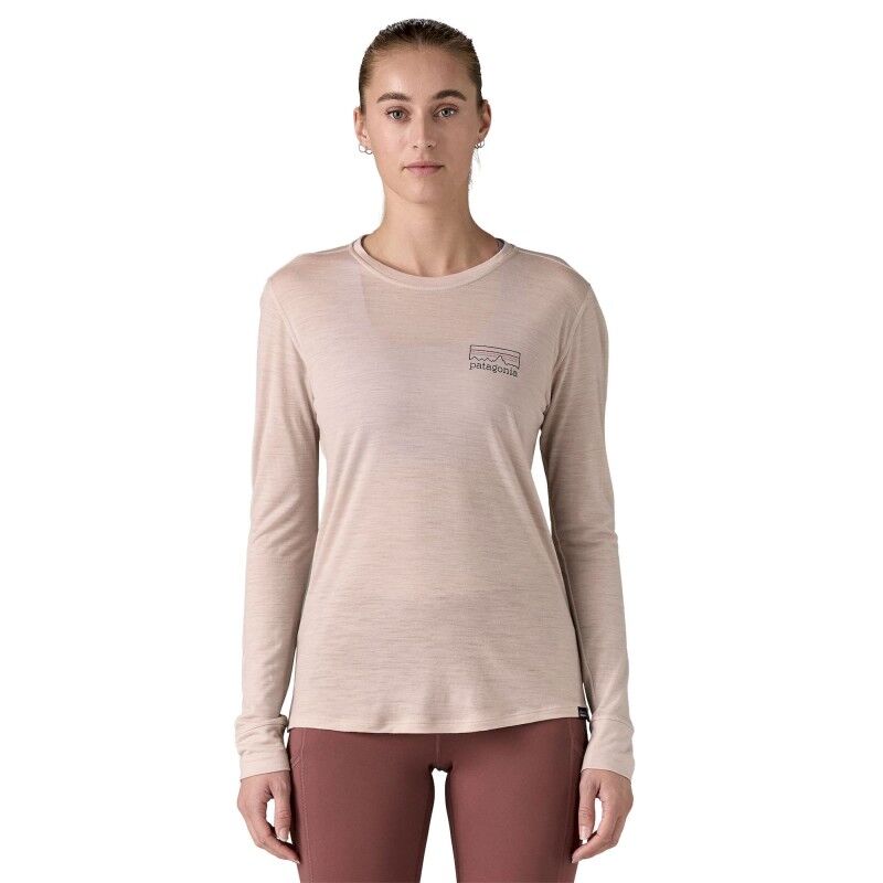 Patagonia L/S Cap Cool Merino Graphic Shirt - T-Shirt - Damen
