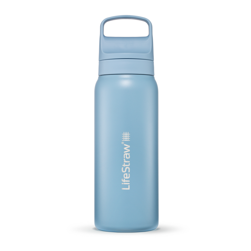 Lifestraw GO Stainless Steel Water Filter Bottle - Water filter | Hardloop