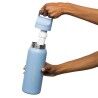 Lifestraw GO Stainless Steel Water Filter Bottle - Filtervattenflaska | Hardloop