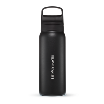 GO Stainless Steel Water Filter Bottle - Filterfles