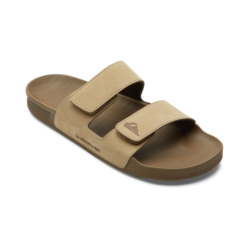 Quiksilver Rivi Leather - Slides - Men's | Hardloop
