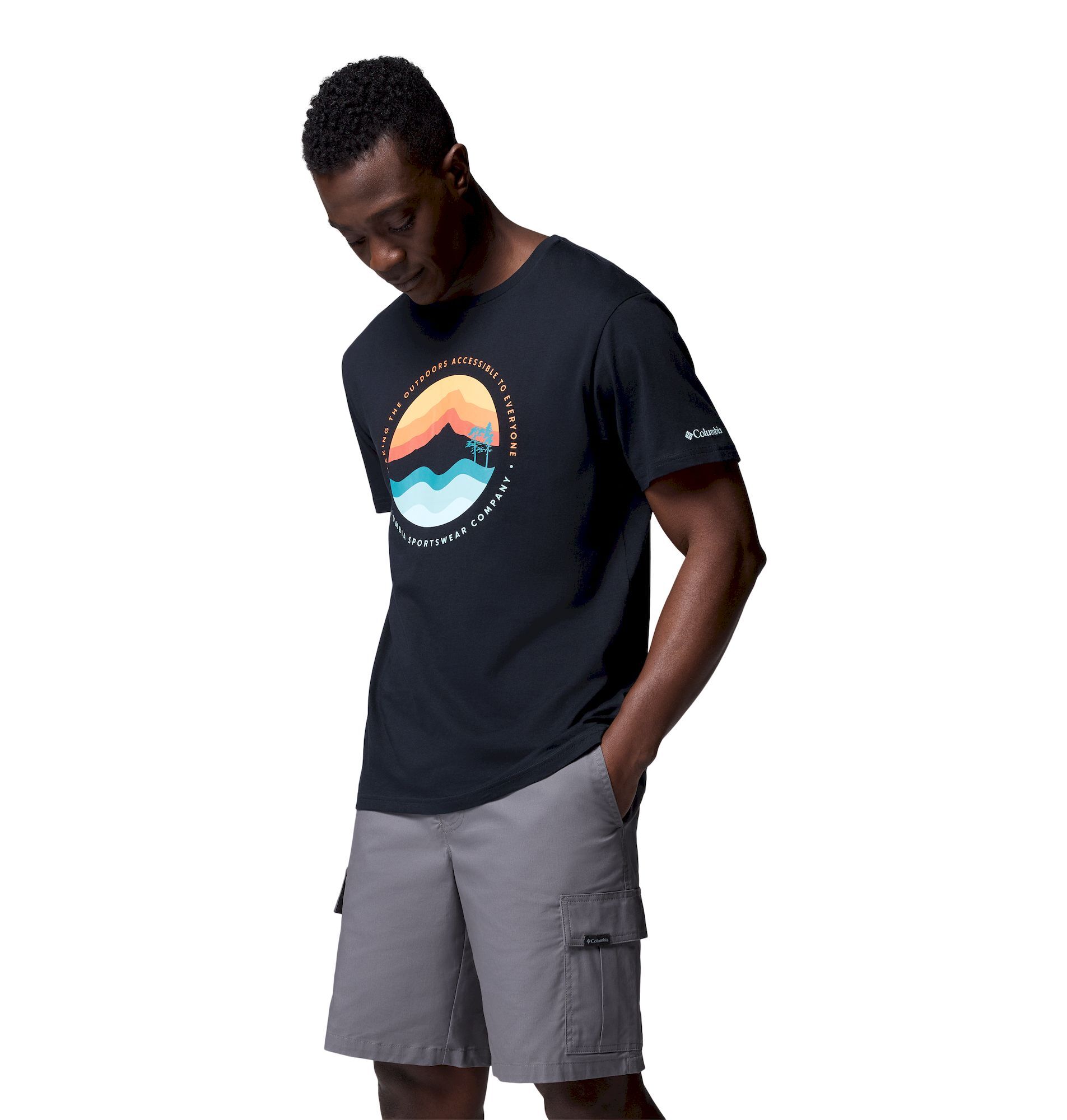 Columbia Path Lake Graphic Tee II - T-shirt - Men's | Hardloop