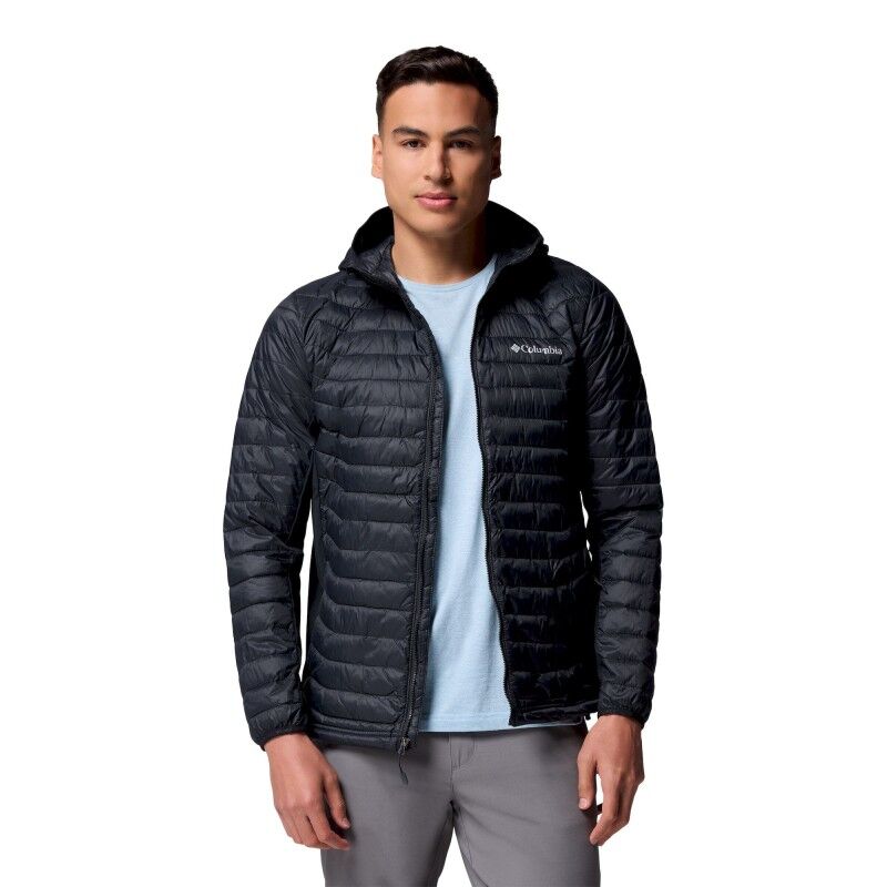 Columbia Powder Pass Hybrid Hooded Jacket - Kunstfaserjacke - Herren | Hardloop