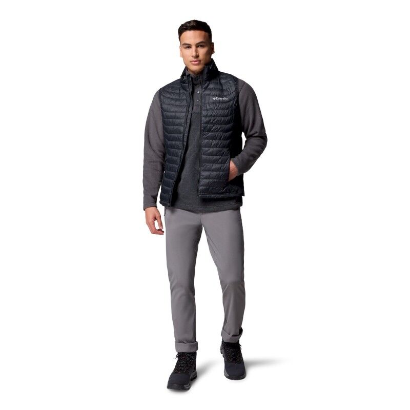 Columbia Powder Pass Hybrid Vest - Tekokuituliivi - Miehet | Hardloop
