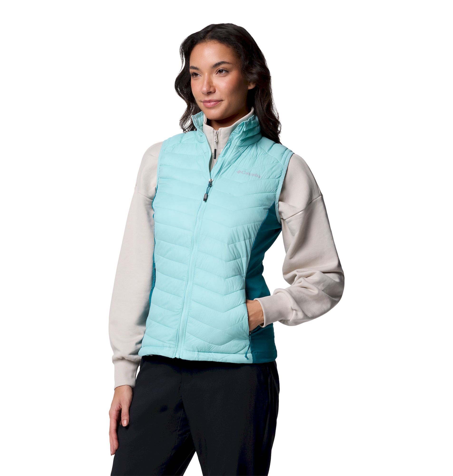 Columbia Powder Pass II Hybrid Vest - Kunstfaserweste - Damen | Hardloop