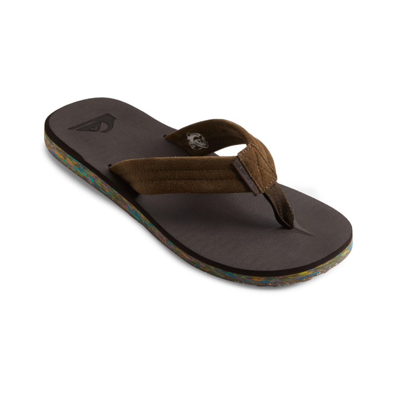 Quiksilver Carver Suede Recycled - Flip flops - Men's | Hardloop