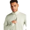 icebreaker 260 Quantum IV LS Zip - Polaire en laine mérinos homme | Hardloop