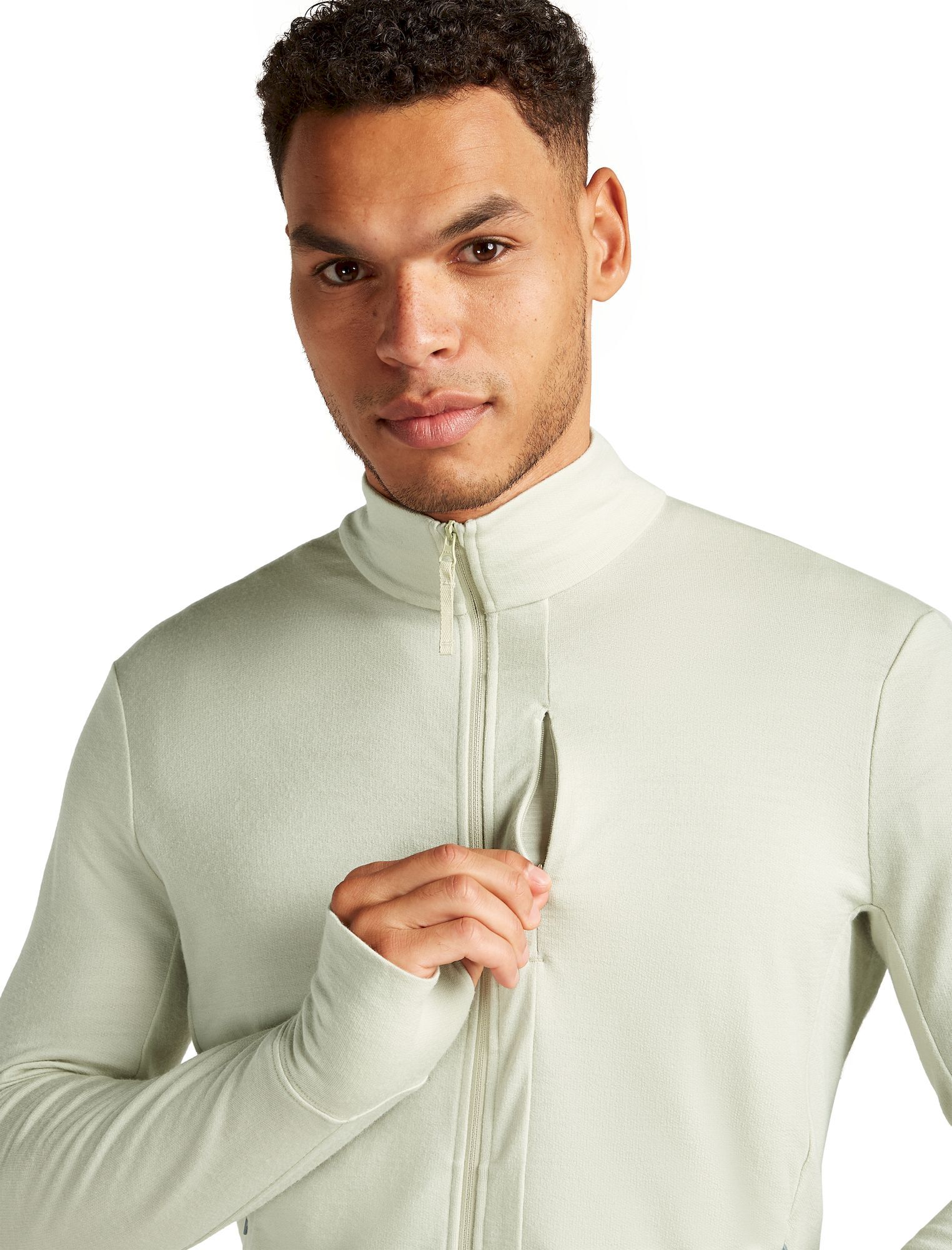 icebreaker 260 Quantum IV LS Zip - Polaire en laine mérinos homme | Hardloop