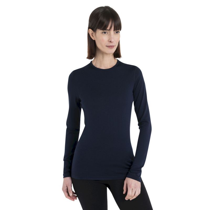 Icebreaker 260 Tech Long Sleeve Crewe - Underställ merinoull Dam