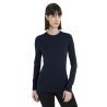 Icebreaker 260 Tech Long Sleeve Crewe - Merinovilla-alusvaatteet Naiset I Hardloop