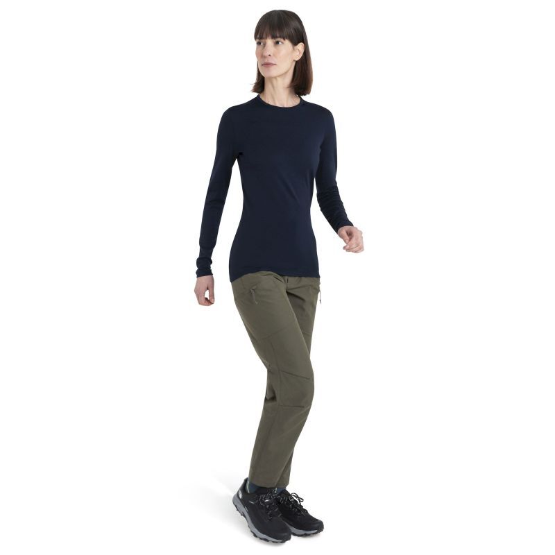 Icebreaker 260 Tech Long Sleeve Crewe - Merinounterwäsche - Damen I Hardloop