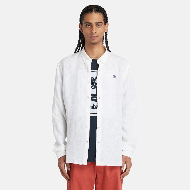 Mill Brook Linen Shirt LS - Paita - Miehet