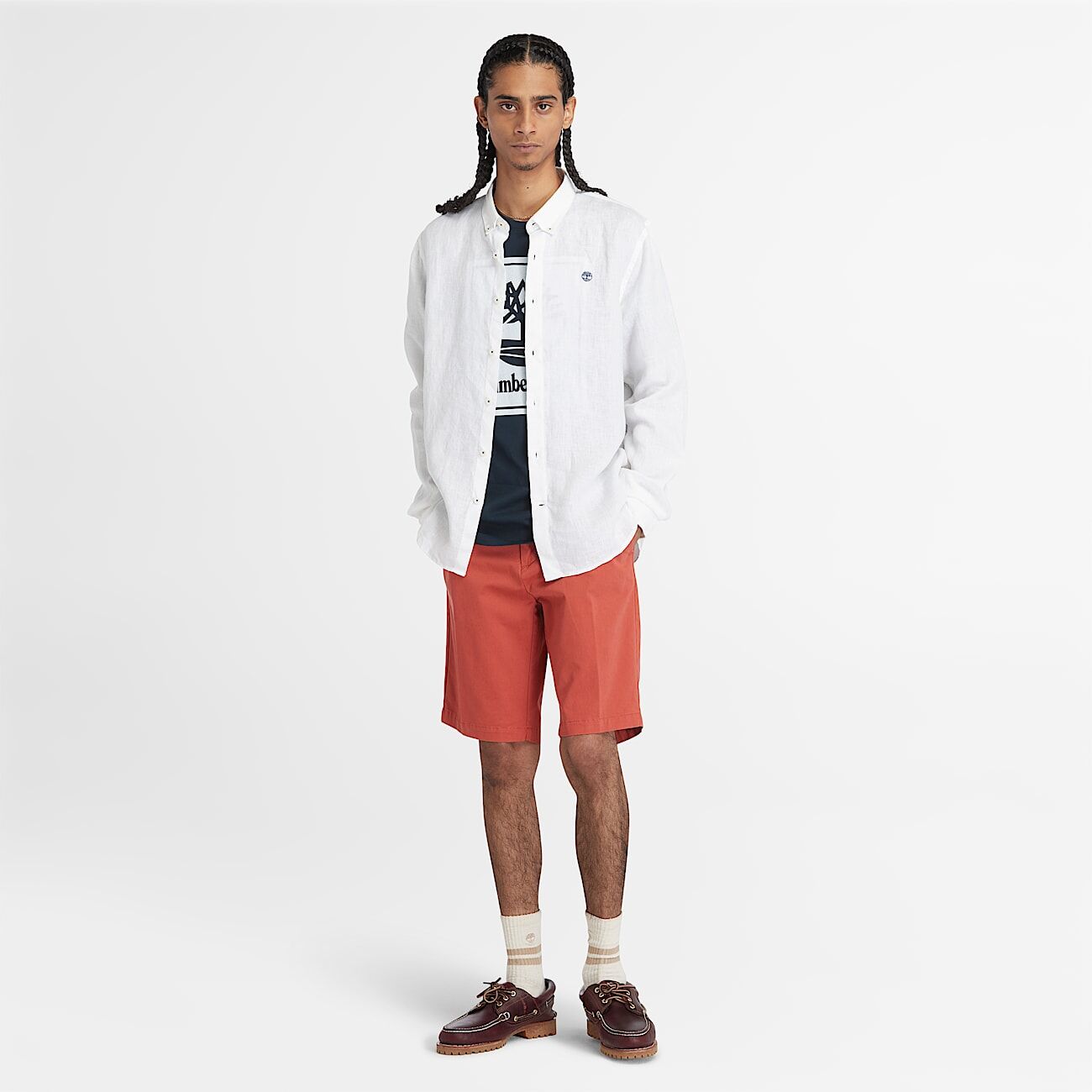 Timberland Mill Brook Linen Shirt LS - Shirt - Men's | Hardloop
