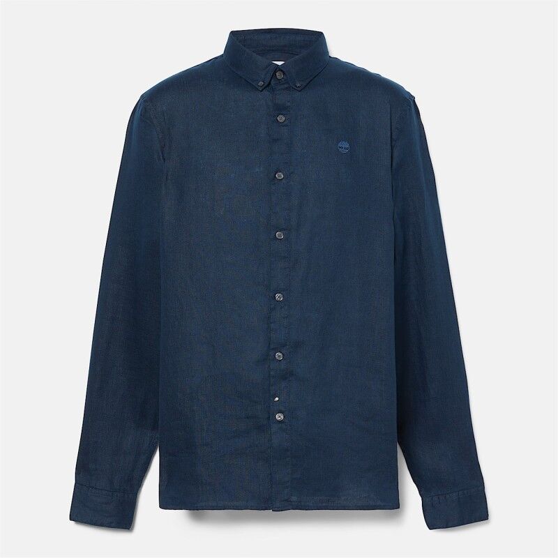 Timberland Mill Brook Linen Shirt LS - Camisa - Hombre | Hardloop
