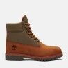 Dark Brown Nubuck / Green