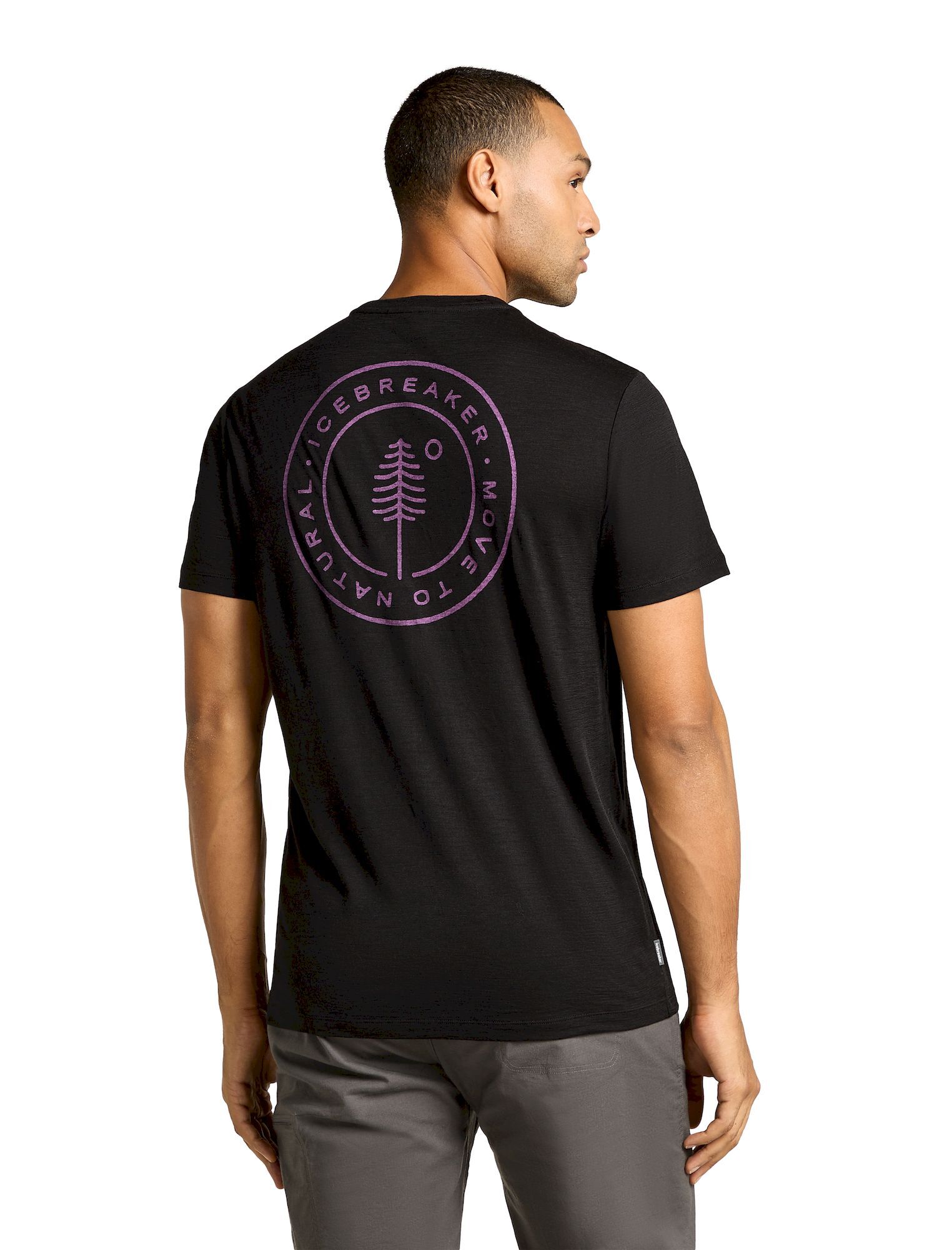 icebreaker Merino 150 Tech Lite SS Tee Hike Naturally - Maglia merino - Uomo | Hardloop