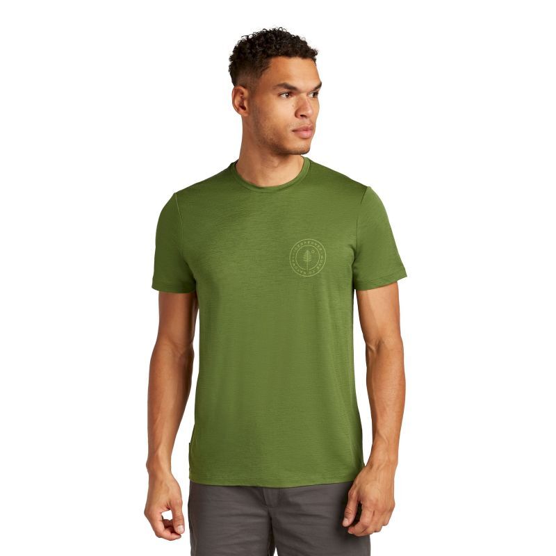 icebreaker Merino 150 Tech Lite SS Tee Hike Naturally - T-shirt en laine mérinos homme | Hardloop