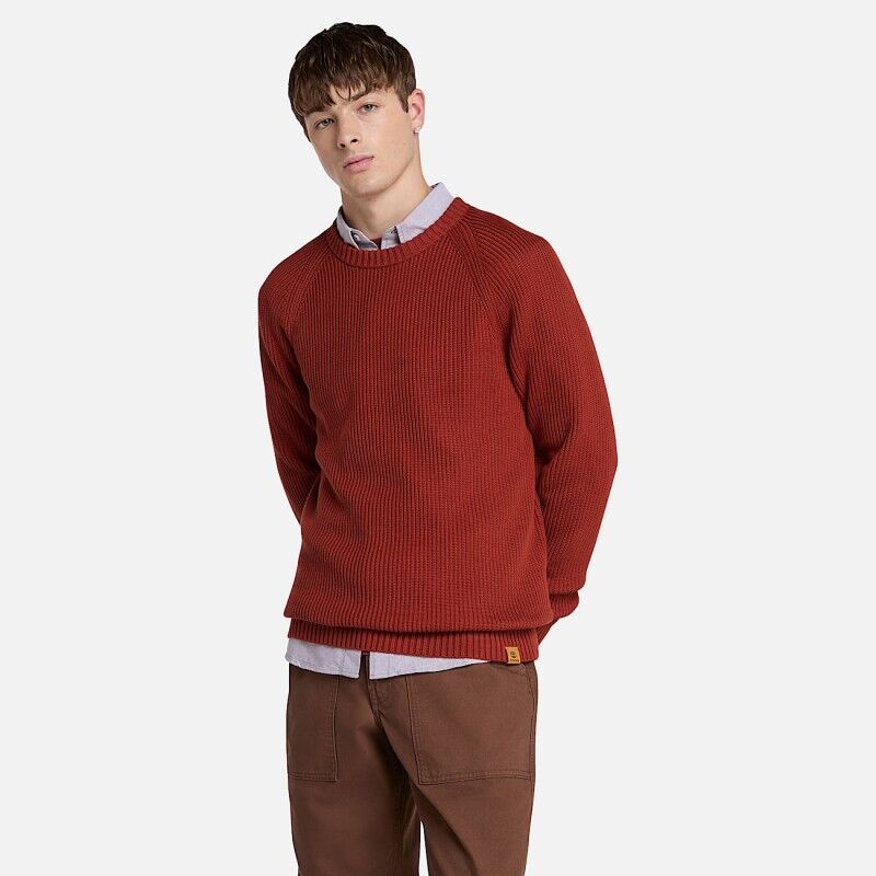 Timberland Raglan Sleeve Ribbed Knit - Jumper - Men's | Hardloop
