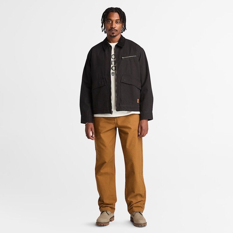 Timberland Strafford Washed Canvas Jacket - Veste homme | Hardloop