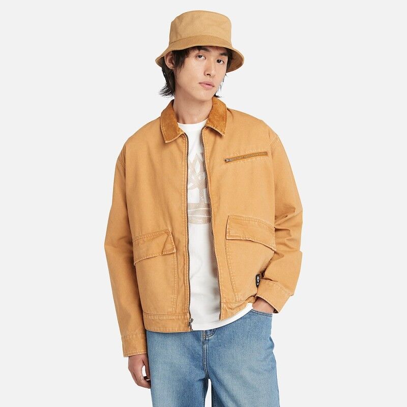 Timberland Strafford Washed Canvas Jacket - Veste homme | Hardloop