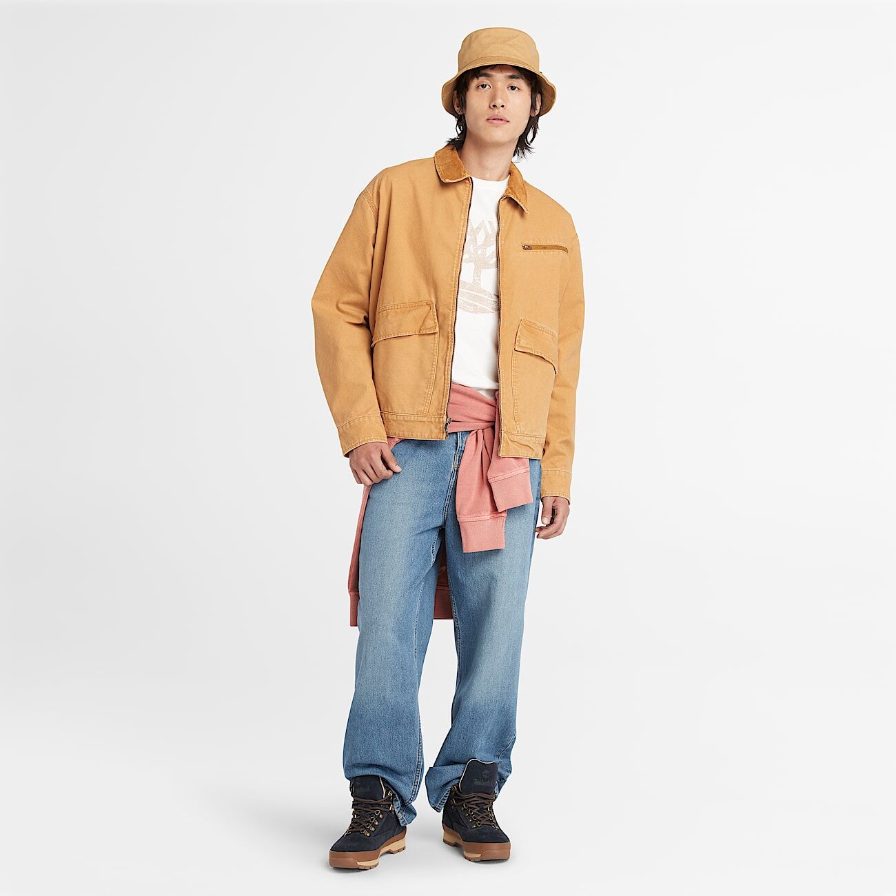 Timberland Strafford Washed Canvas Jacket - Veste homme | Hardloop