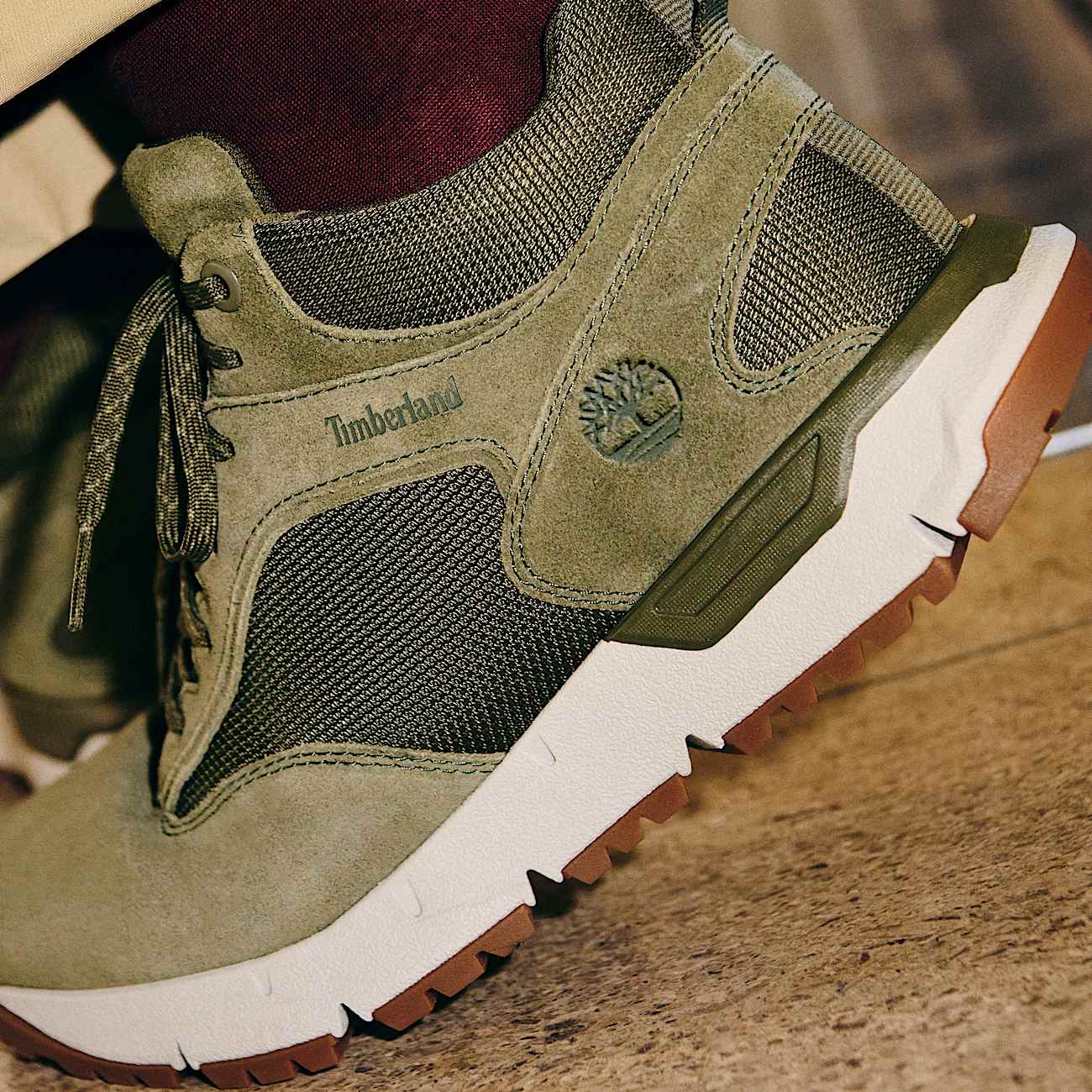 Timberland Voyager Park Lace-Up Mid-Top Sneakers - Lifestyle shoes - Men's | Hardloop
