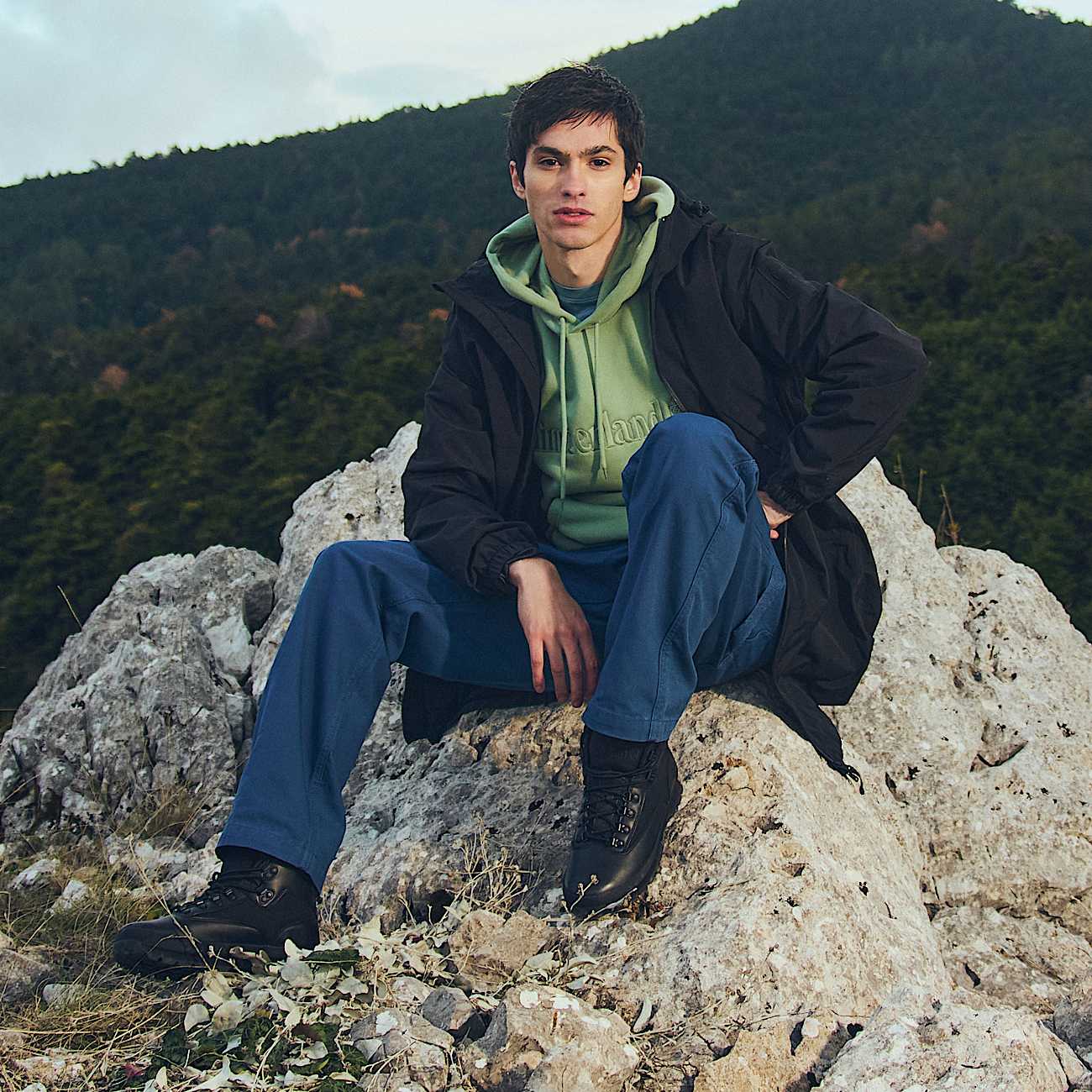 Timberland Winnick Waterproof Parka - Kurtka przeciwdeszczowa meska | Hardloop