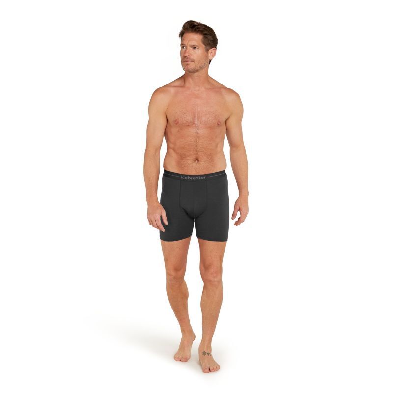 Icebreaker Mens Anatomica Long Boxers - Bokseri