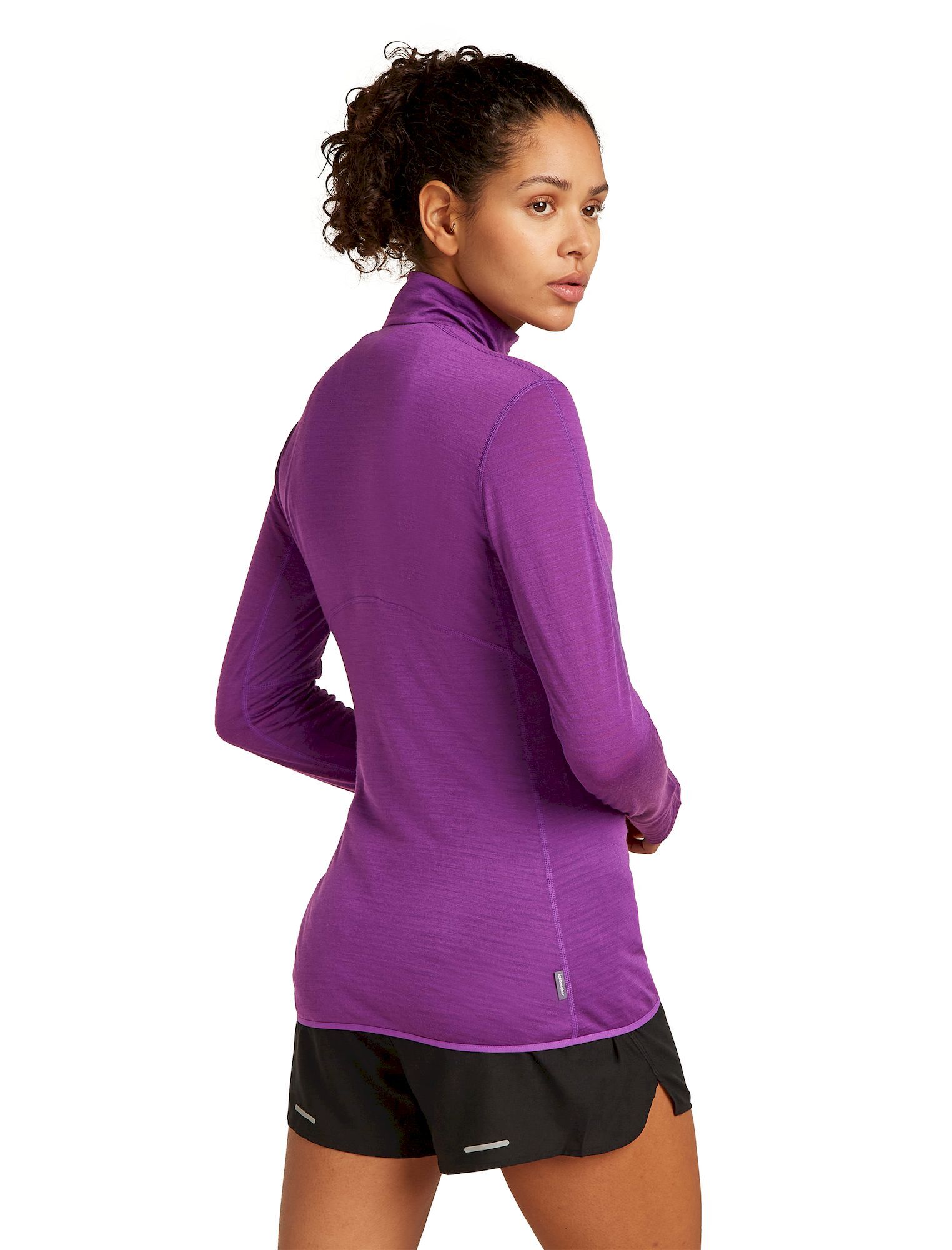 icebreaker 200 Realfleece Descender LS Half Zip - Merino Fleece jacket - Women's | Hardloop