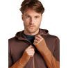 icebreaker 200 RealFleece Descender LS Zip Hoodie - Polar z wełny Merino® męski | Hardloop