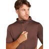 icebreaker 200 RealFleece Descender LS Zip Hoodie - Polar z wełny Merino® męski | Hardloop
