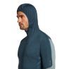 icebreaker 200 RealFleece Descender LS Zip Hoodie - Giacca in pile di merino - Uomo | Hardloop