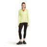 icebreaker 200 RealFleece Descender LS Zip Hoodie - Merino Fleece jacket - Women's | Hardloop