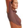 icebreaker 200 RealFleece Descender LS Zip Hoodie - Polaire en laine mérinos femme | Hardloop