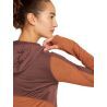 icebreaker 200 RealFleece Descender LS Zip Hoodie - Polaire en laine mérinos femme | Hardloop