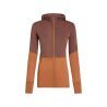 icebreaker 200 RealFleece Descender LS Zip Hoodie - Polaire en laine mérinos femme | Hardloop