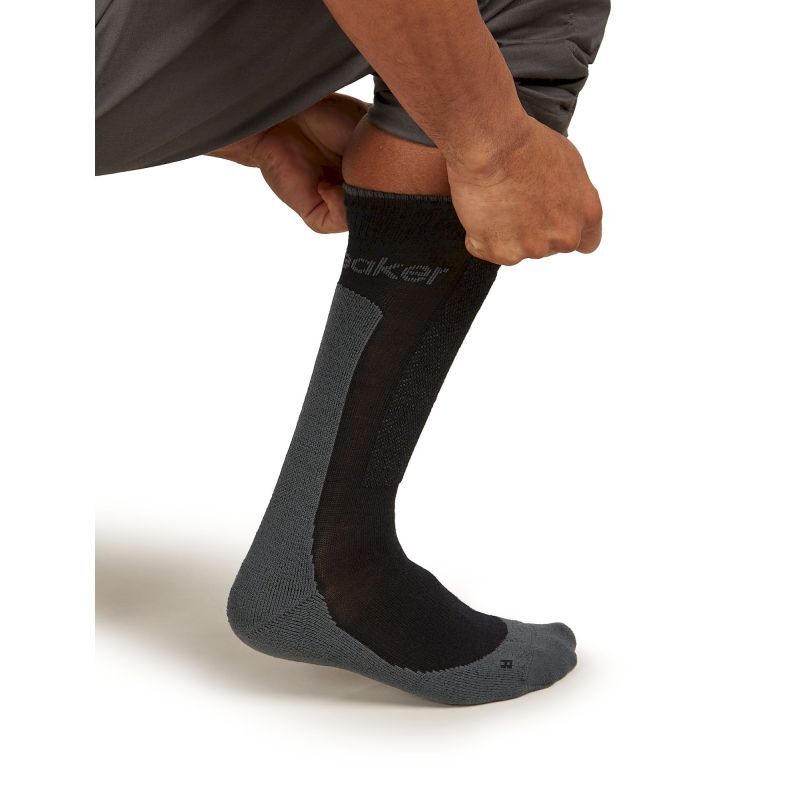 icebreaker Merino Hike+ Medium Crew - Merinostrumpor - Herr | Hardloop
