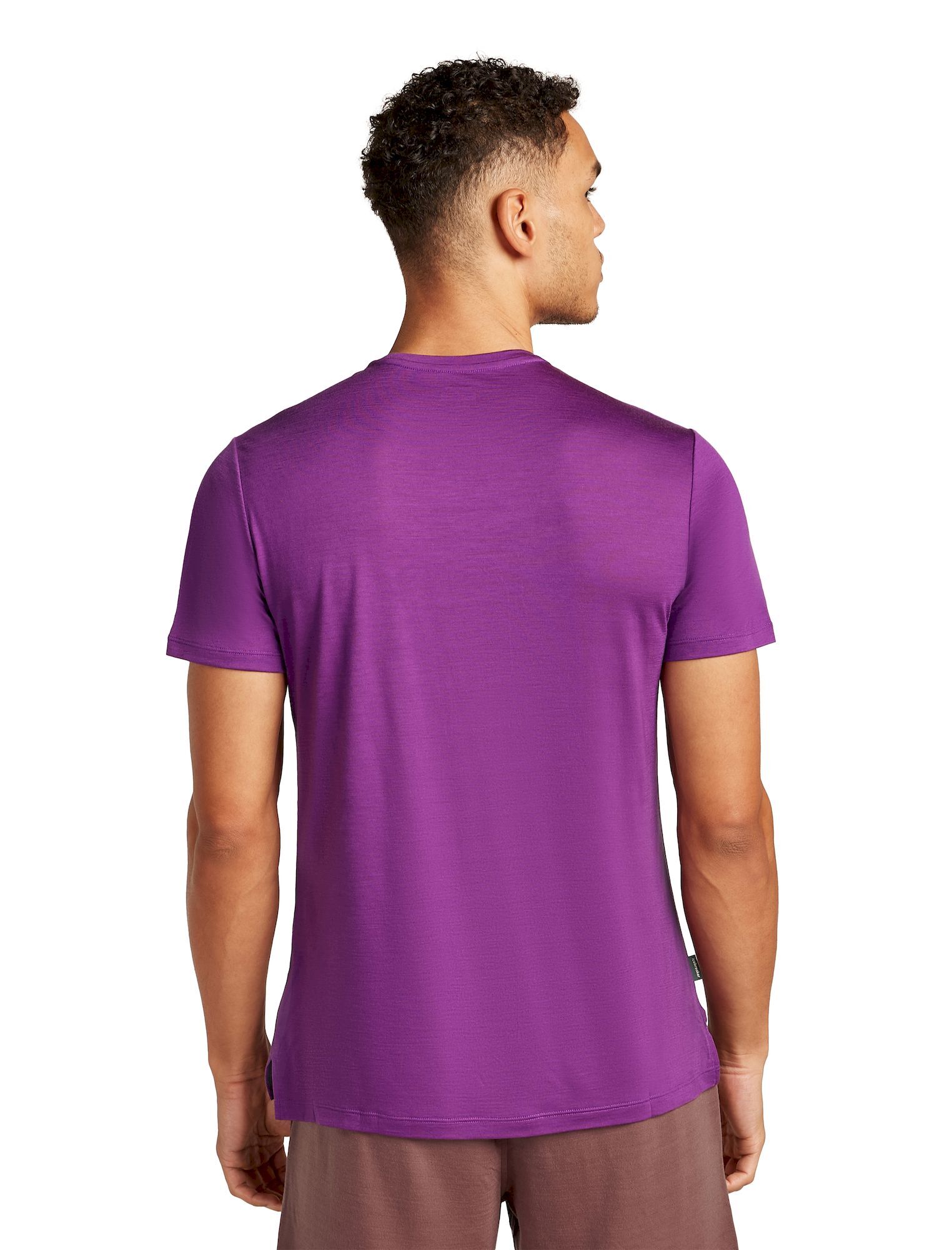 icebreaker Merino Blend 125 Cool-Lite Sphere SS Tee Across the Peaks - Merinoshirt - Herren | Hardloop