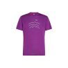 icebreaker Merino Blend 125 Cool-Lite Sphere SS Tee Across the Peaks - Merinoshirt - Herren | Hardloop