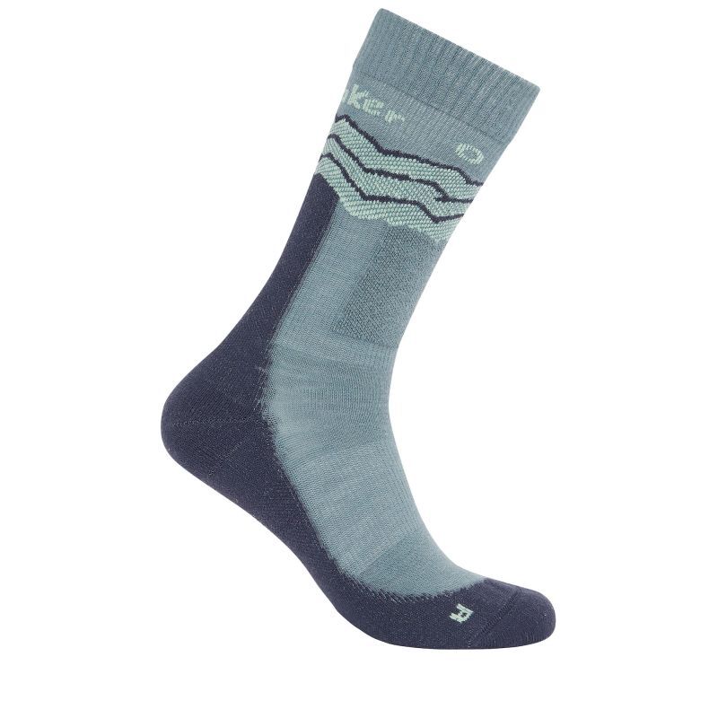 icebreaker Merino Hike+ Medium Crew Across the Peaks - Merino socks - Men's | Hardloop