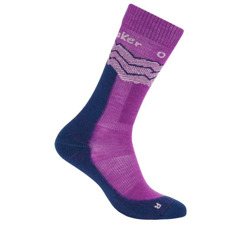 icebreaker Merino Hike+ Medium Crew Across the Peaks - Calze merino - Uomo | Hardloop