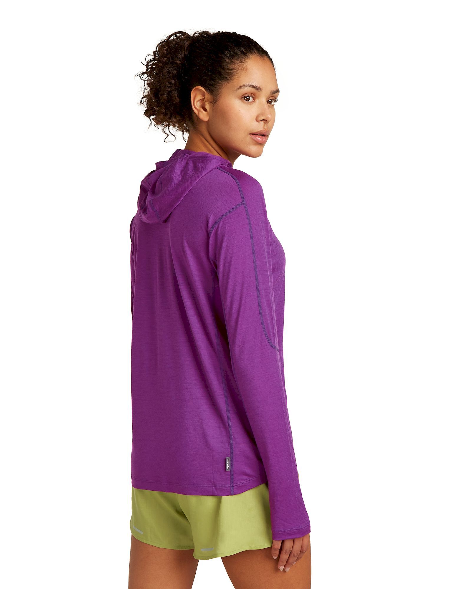 icebreaker 150 MerinoFine Ace LS Hoodie - Sweatshirt en laine mérinos femme | Hardloop
