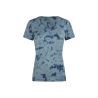 icebreaker Merino 150 Tech Lite SS Scoop Tee Cloud Dye - T-shirt en laine mérinos femme | Hardloop